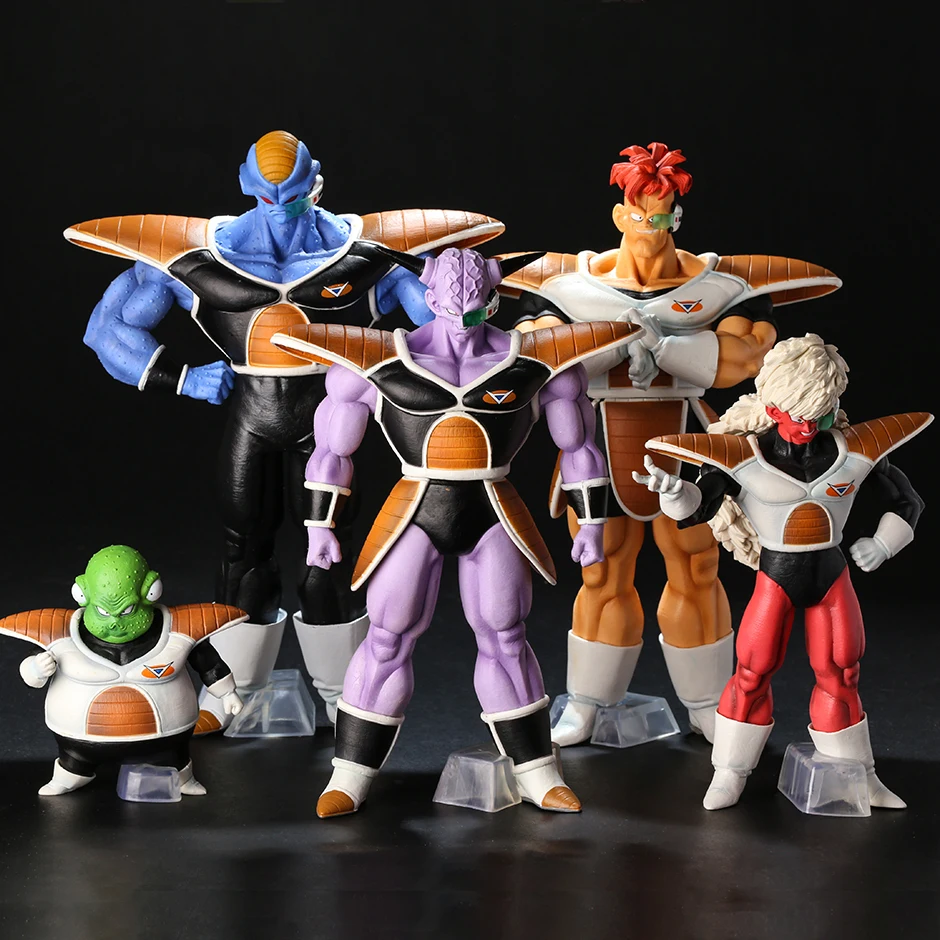 

Dragon Ball Ginyu Force Ginyu Burter Recoom Jeice Guldo Decoration Figure Collectible Toy