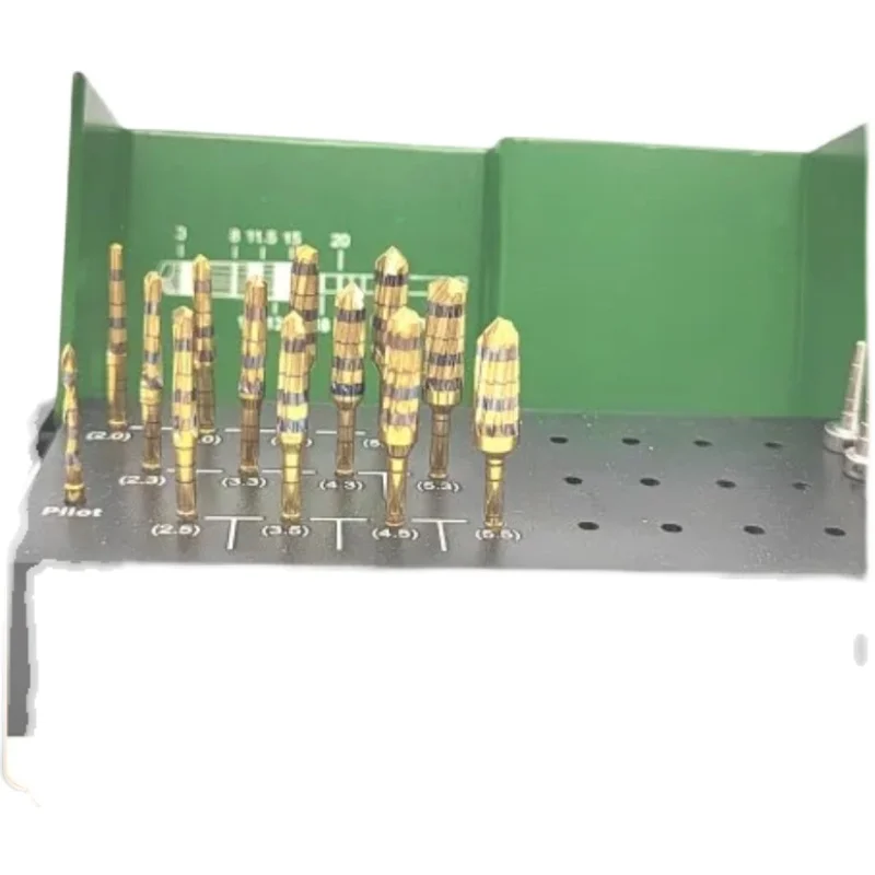 Набор бит для имплантации зубов Denton Aozentai экструзии костей 17 моделей Бур ротовой