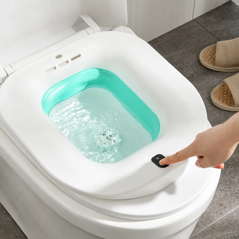 Portable Electric Bidet Bathroom Toilet Hemorrhoids Care Cleaning Basin Elderly Pregnant Women Fumigation Medicine Bathtub
