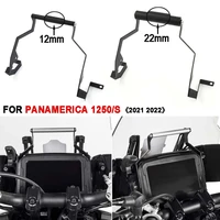 motorcycle windshield stand gps mounting bracket mobile gps navigation plate bracket for pan america 1250 s pa1250 s 2021 2022