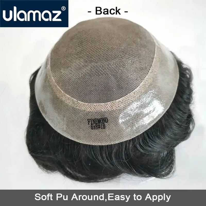 Рисунок 3 - Тонкий моно Мужской протез волос