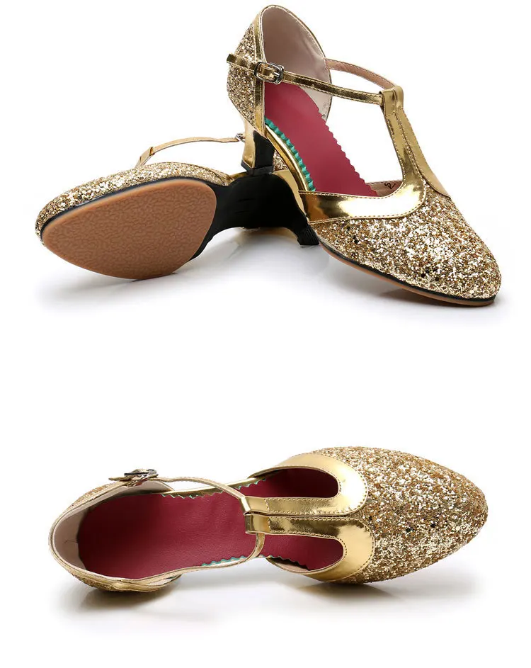New Gold high heels Women Shoes Sandals Pumps Women Shoes Latin Dance Shoes Heels Female Wedding Party Shoes Dancing shoes