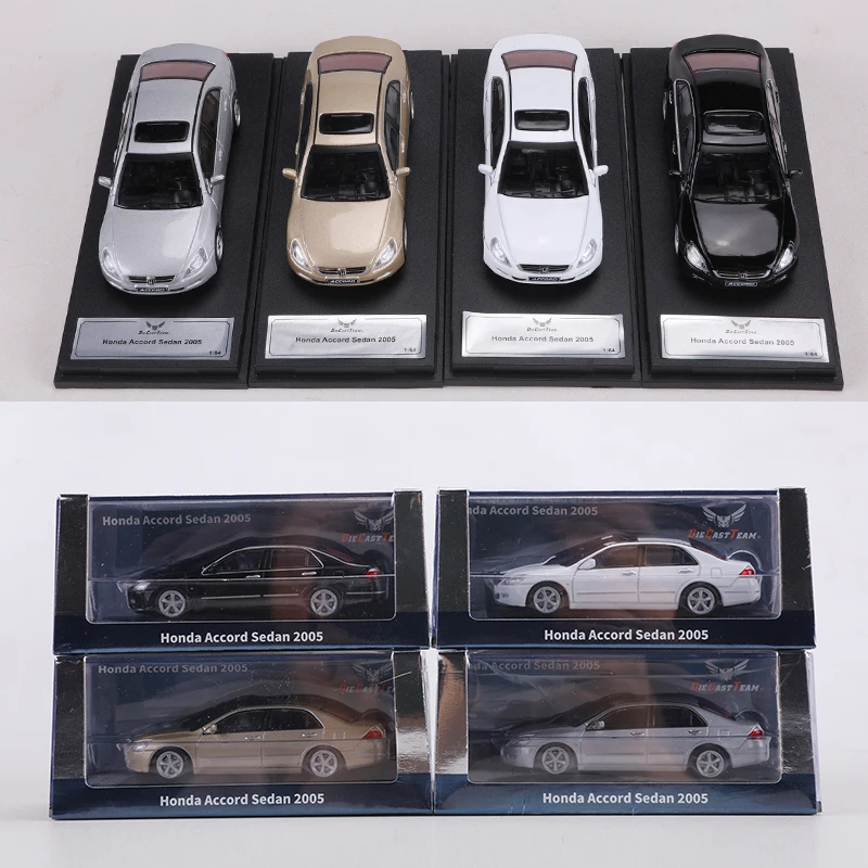 Фото DCT 1/64 Honda 7-го поколения Accord автомобиль из сплава, моторная машина, литая под давлением металлическая модель, детский рождественский подарок, игрушки для мальчиков №5