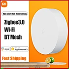 Шлюз Xiaomi Mijia Smart Multi-Mode Gateway 3 ZigBee Wi-Fi Bluetooth сетевой хаб для умного дома работает с приложением Mi Home Apple Homekit