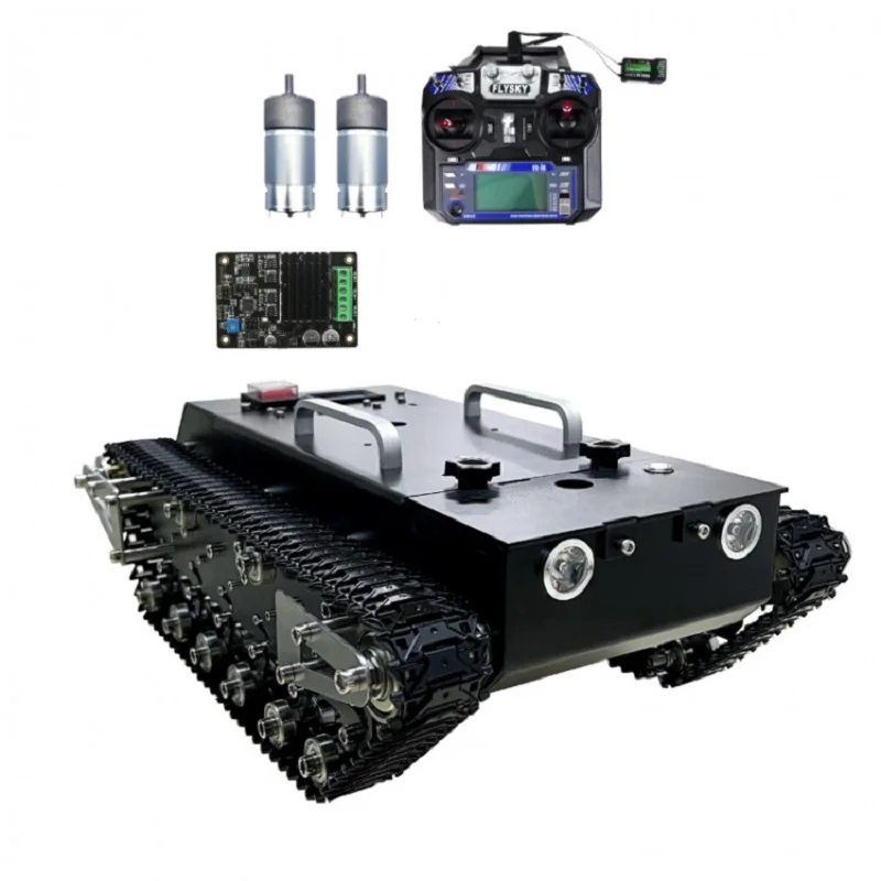 Металлический Трековый танк с системой контроллера, грузоподъемность 30 кг