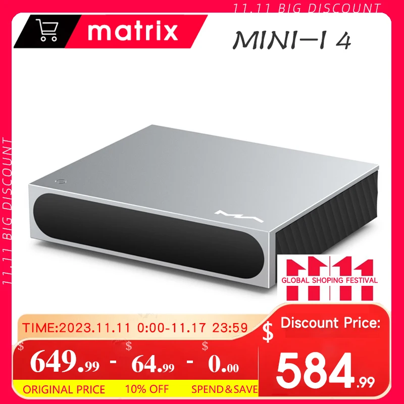 

Матричный мини-i 4 музыкальный стример ES3039Q2M декодер с сенсорным экраном MA Player высококачественный USB DAC