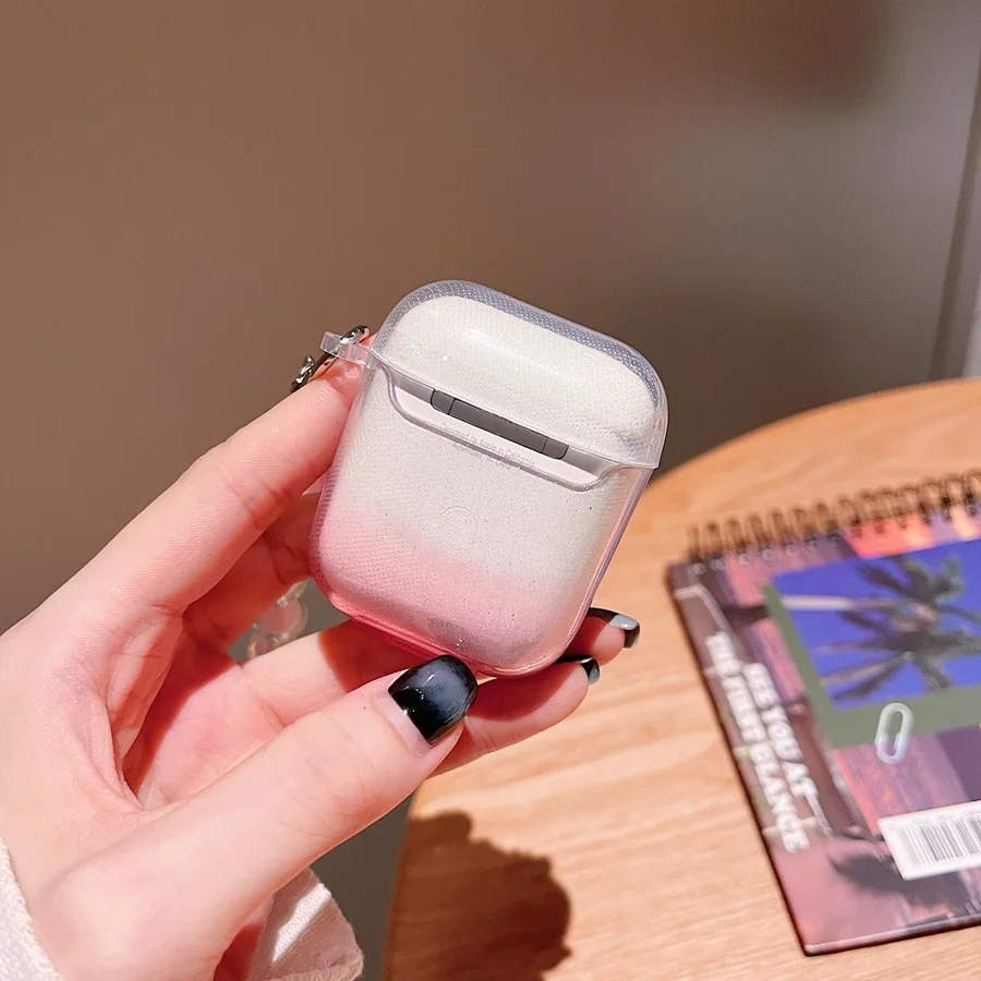 Прозрачный чехол для наушников oppo enco air 2 2i / buds air3