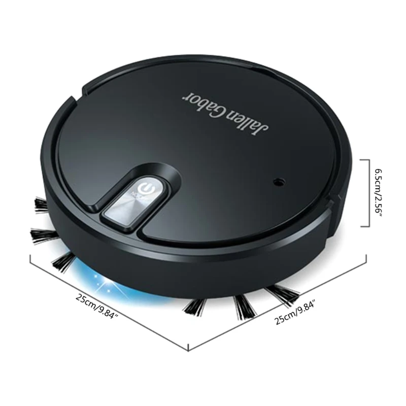 5-in-1 Robot Vacuum Cleaner Wireless With LED Atmosphere Lights Quiet Vacuuming Mopping Humidifying Vaccume Clean - купить по