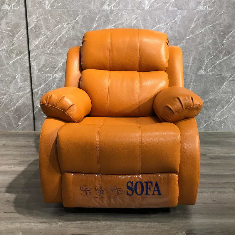 YY Home Theater First-Class Lazy Cabin Leather Functional Sofa