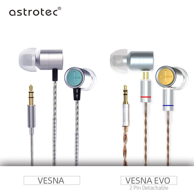 

Astrotec Vesna / Vesna EVO In-ear Monitor Hifi Earphones Wired LCP Diaphragm