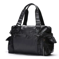 xq handbag british mens shoulder bag large capacity trendy messenger bag leather bag travel bag all match casual