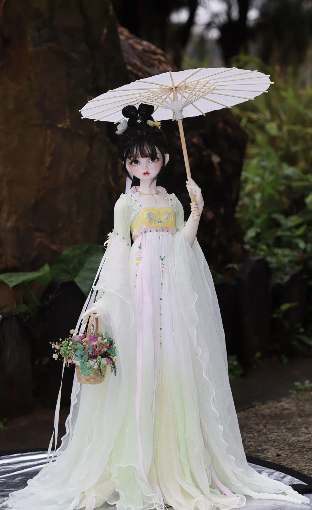 Фото 1/4 1/3 весы BJD, древний костюм, китайское платье феи Hanfu, наряд для BJD/SD MSD SD13, аксессуары для кукол больших девочек A1265 №4