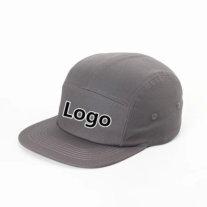 Custom Logo Sports Hat Flat Bill Aviator Pilot Sailor Custom Embroidery Cap Male Skating Hat