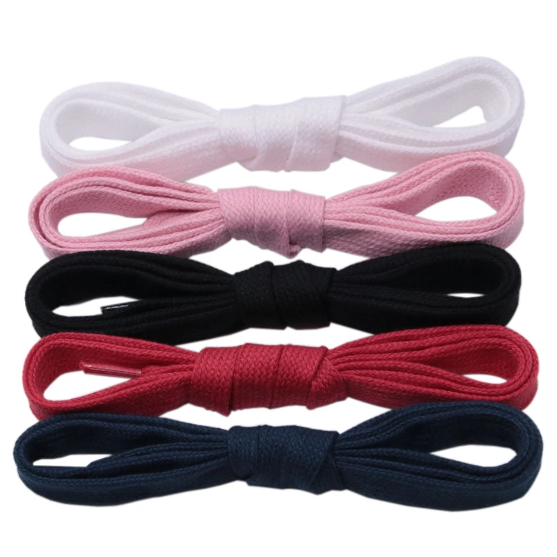 CoolLacets Flat Cotton Shoe Laces First Selection Fashion Affordable Canvas String Wholesale Drop-Shipping 30pair/set Bulk Order