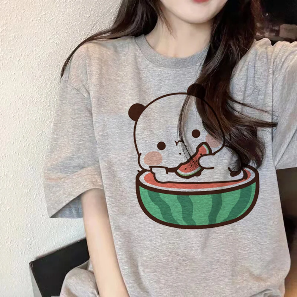

Bubu Dudu t-shirts women Y2K Japanese summer tshirt girl streetwear comic manga clothes