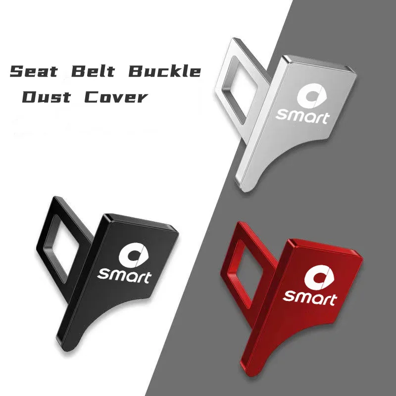 

For SMART 451 453 Fortwo Hidden Car Seat Belt Buckle Head Bayonet Muffler Multi-functional Decoration Car Supplies