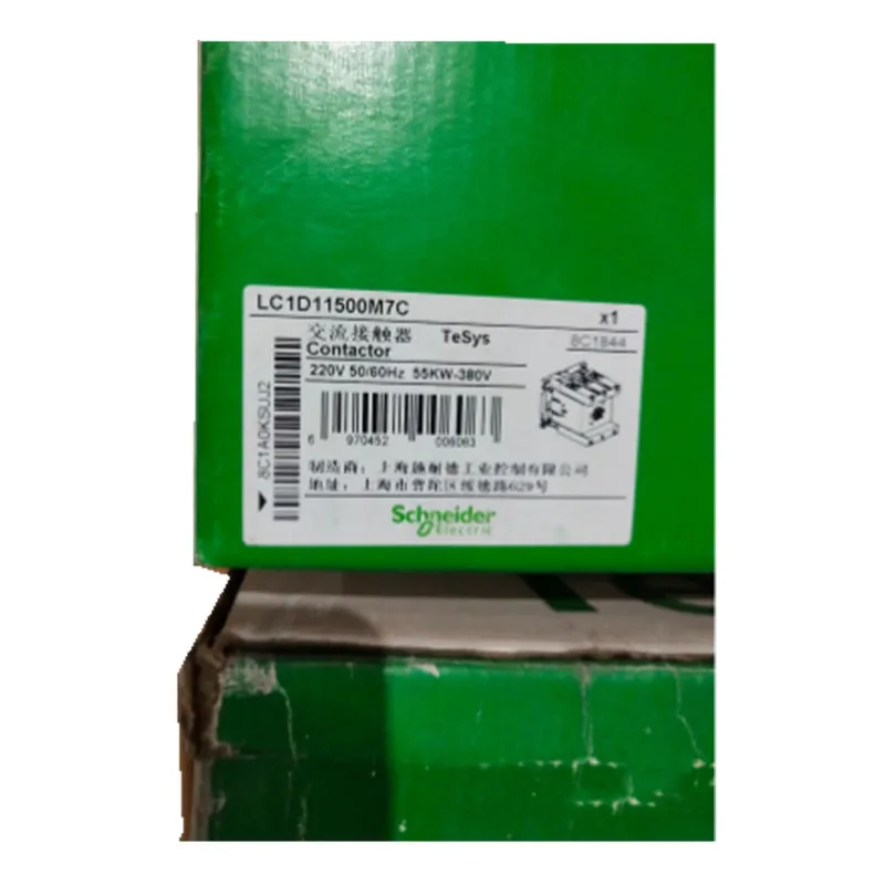 

Новый контактор переменного тока Schneider LC1D11500M7C
