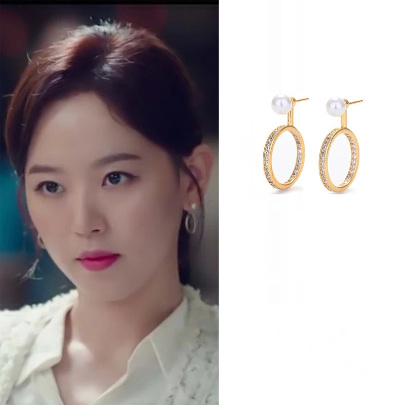 

Korean Drama Bae Suzy Same style Fashionable and creative design exquisite high quality Earrings