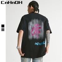 cnhnoh new arrival teeshirt homme womens oversized hip hop clothing tee shirt only the family t shirts for couple 10009