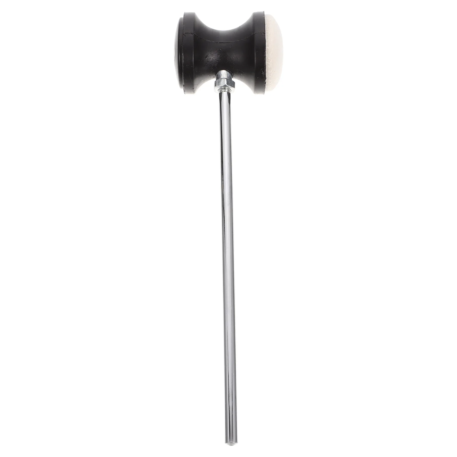 

Drum Beater Pedal Instrument Felt Percussion Accessory Kick Accessories Bass Steel Stainless Hammer Mallet Part Supplies Kit