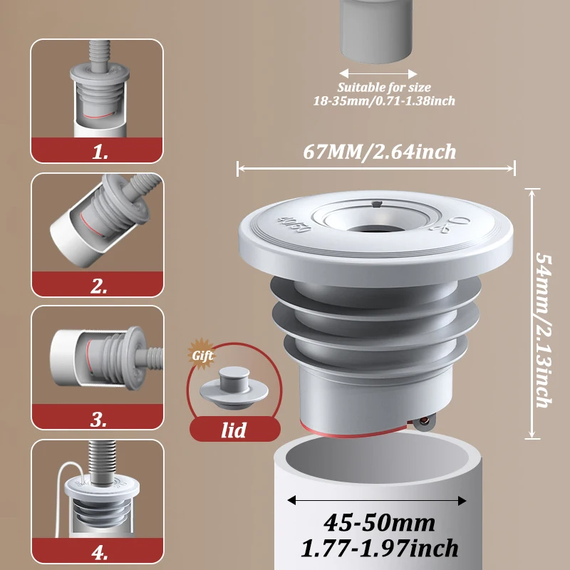 

Силиконовая пробка для слива раковины
