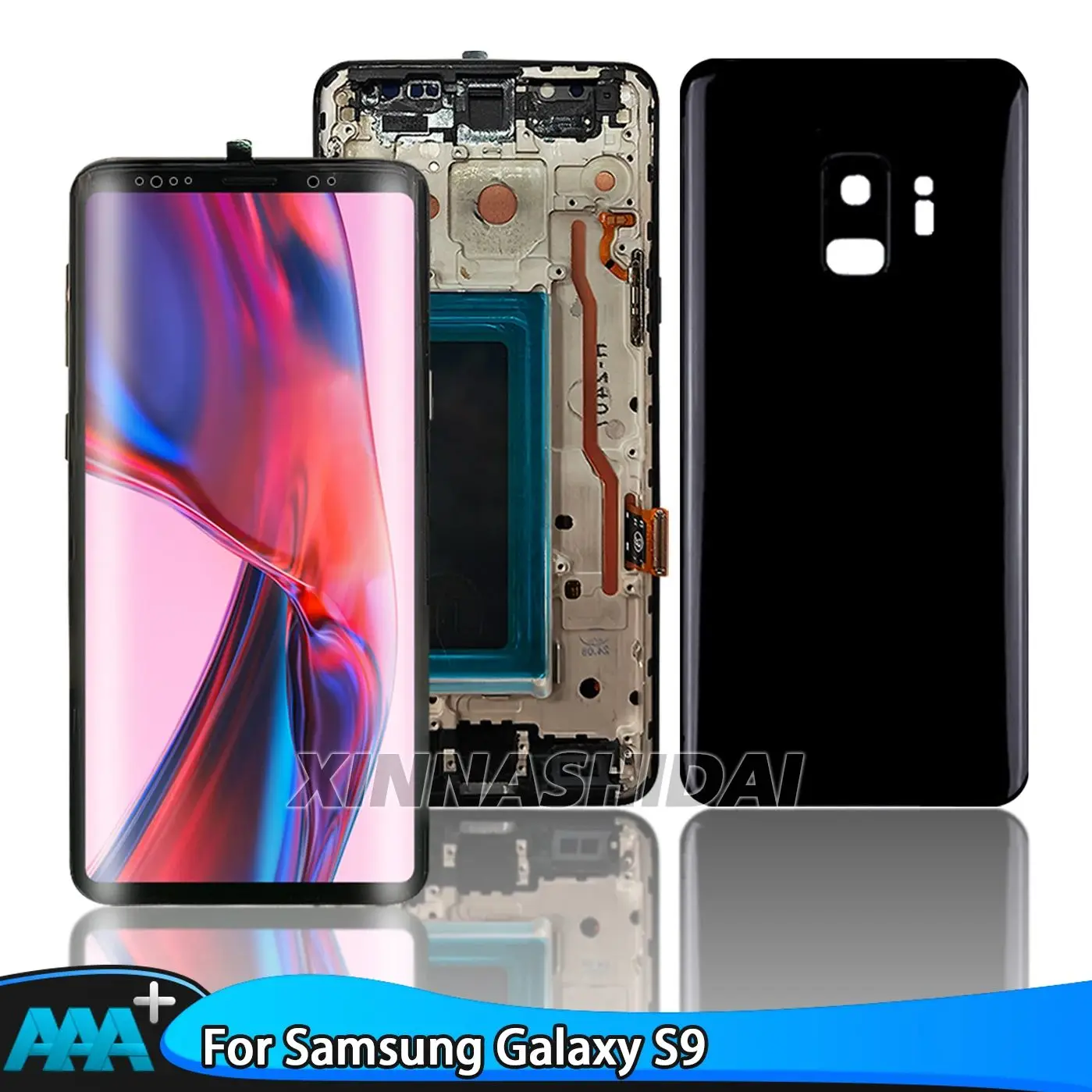 Высококачественный TFT ЖК-дисплей Для Samsung Galaxy S9 G960 G9600 G960F С Запасной Частью Рамки
