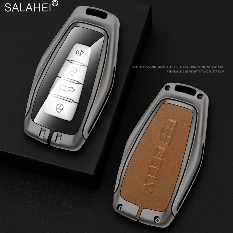 

Car Remote Key Case Cover Shell For Geely Coolray X6 Atlas Boyue NL3 Emgrand X7 EX7 SUV GT GC9 Borui Global Hawk GX7 Accessories