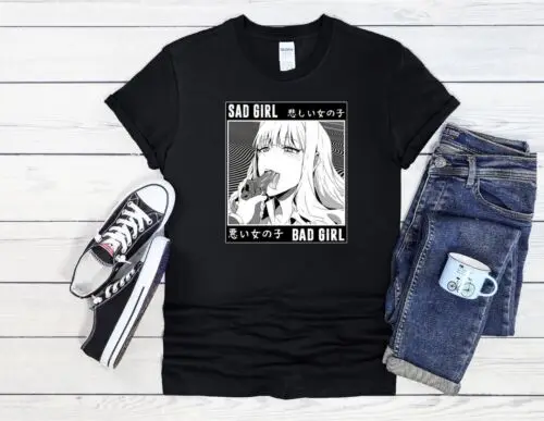 Грустная девушка плохая Девушка Мужчины Женщины Джутовая сумка унисекс