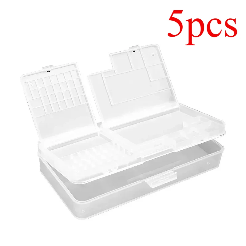 

5 шт. SS-001A/pro или NoLogo ящик для хранения для деталей материнской платы IC, инструменты для открытия мобильного телефона, многофункциональный ящик для хранения