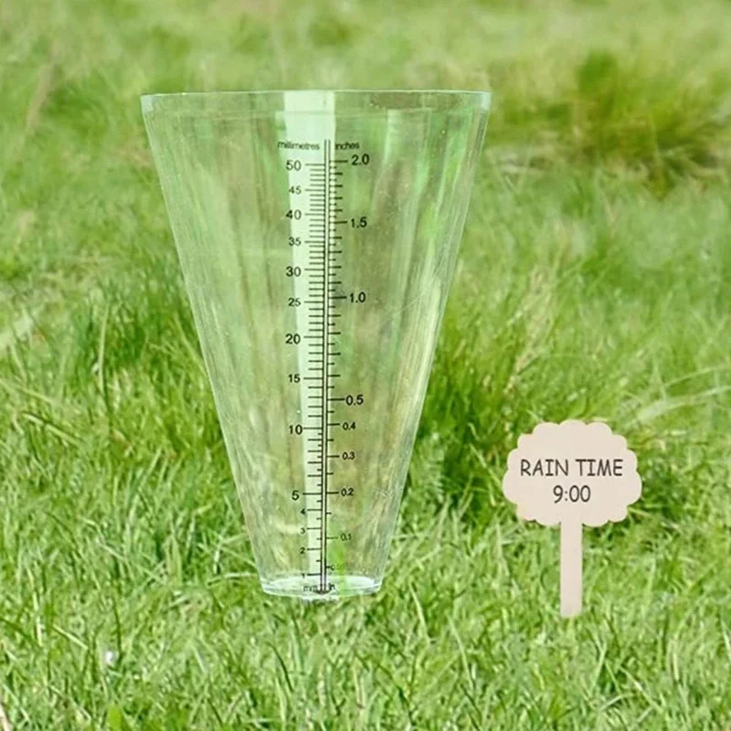 

Прозрачный измеритель дождя двойная шкала конусный измеритель дождя для улицы сада двора дождь мерная чаша осадочный измеритель дождь