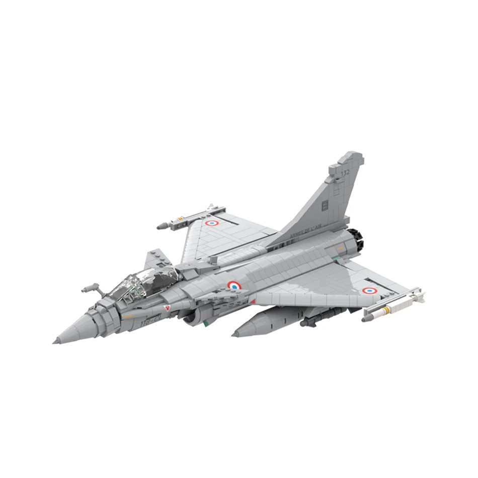 Многоцелевой истребитель французских ВВС Rafale C MOC строительный блок набор
