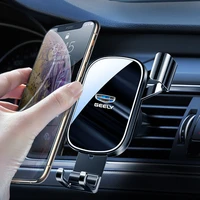 car phone holder air vent mobile gps stand smartphone support for geely atlas boyue nl3 ex7 suv gt gc9 emgrand x7 borui