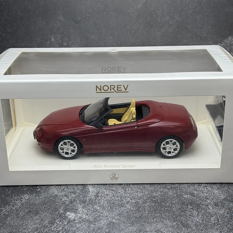 Модель спортивного автомобиля Alfa Romeo Spider в масштабе 1:18 от NOREV, литая под давлением, из сплава, модель Alfa Romeo Coventry, в качестве подарка для коллекционирования и демонстрации (art.: 3920d89dfde5d) - 3920d89dfde5d