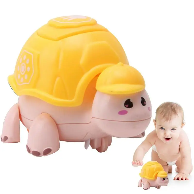 

Musical Turtle Toy Infant Learning Toy With Lights & Sounds Infant Baby Crawling Toys For 1 2 3 Year Old Boy Girl Gifts