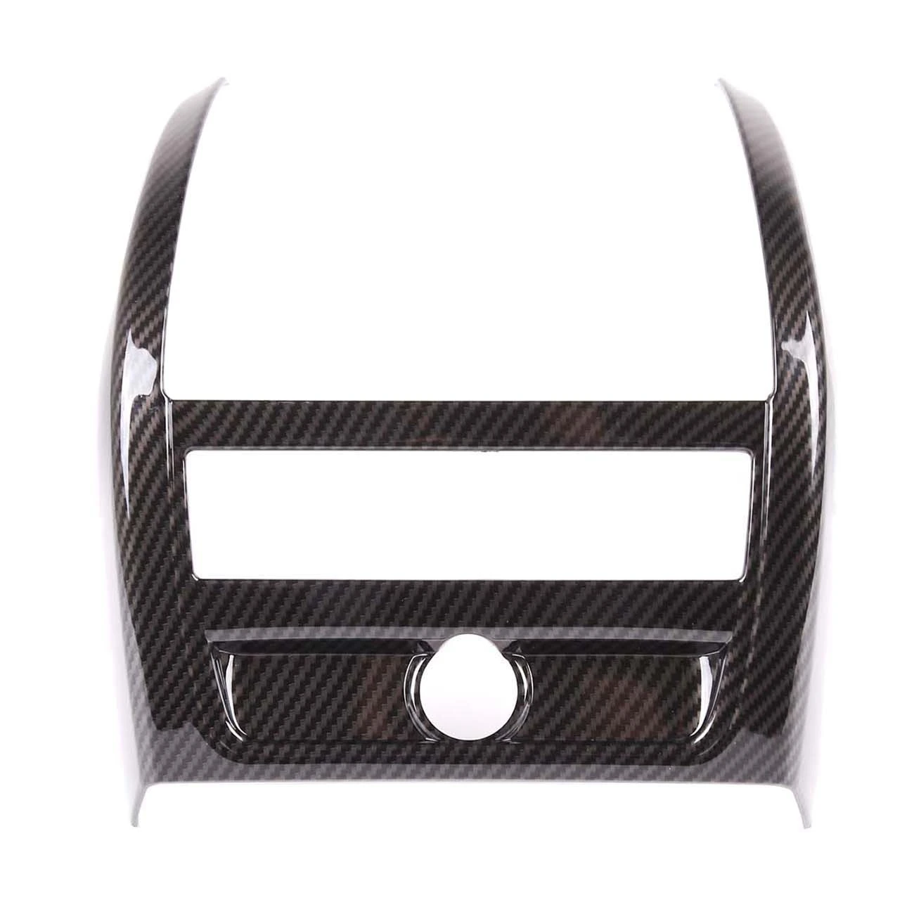 

Car Carbon Fiber ABS Air Vent Outlet Anti-Kick Cover Trim for-BMW 5 Series 2011-2017 Car Interior