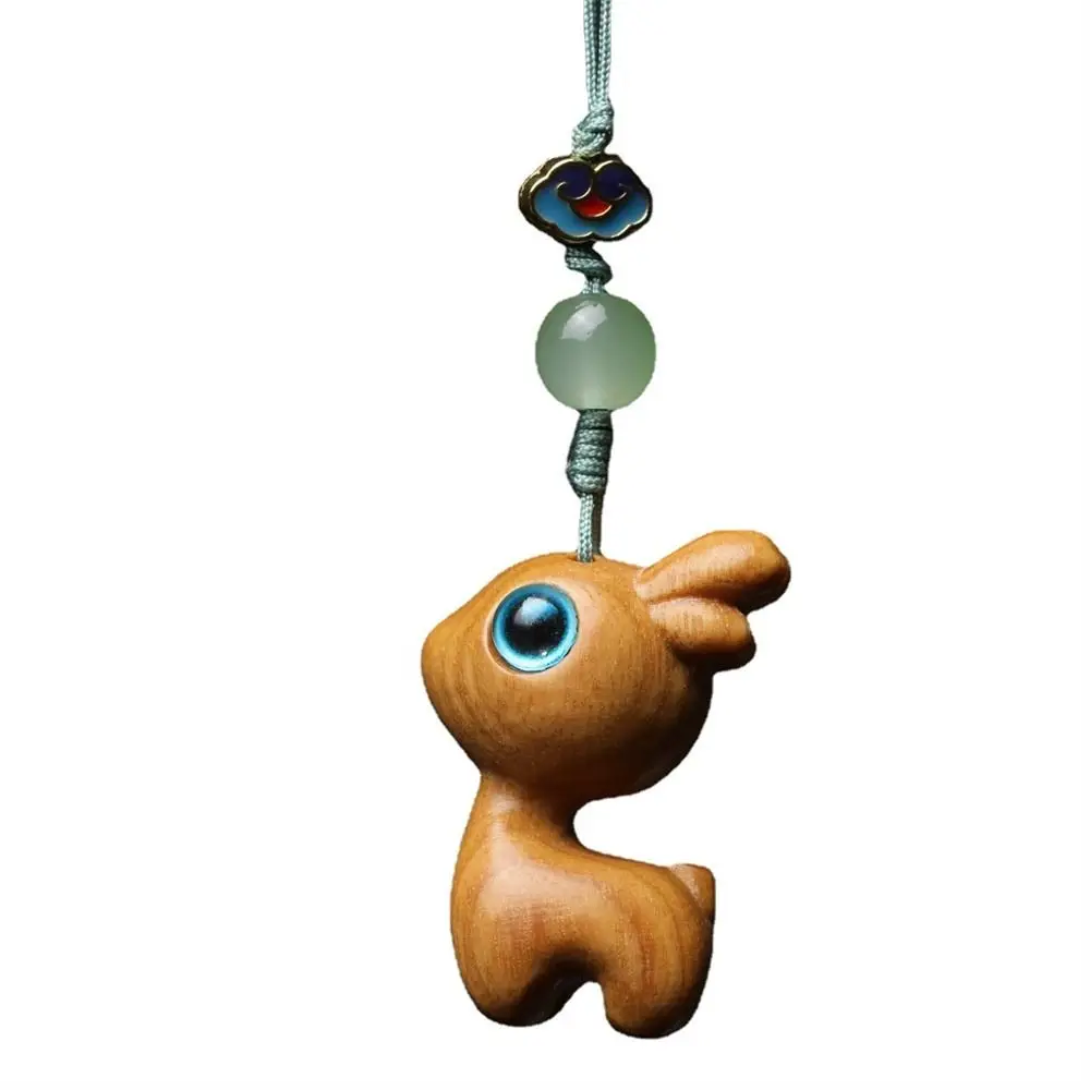 

Short Lanyard Rosewood Deer Anti Losing Phone Chain Pendant Phone Lanyard Mobile Phone Ring Rosewood Deer Pendant