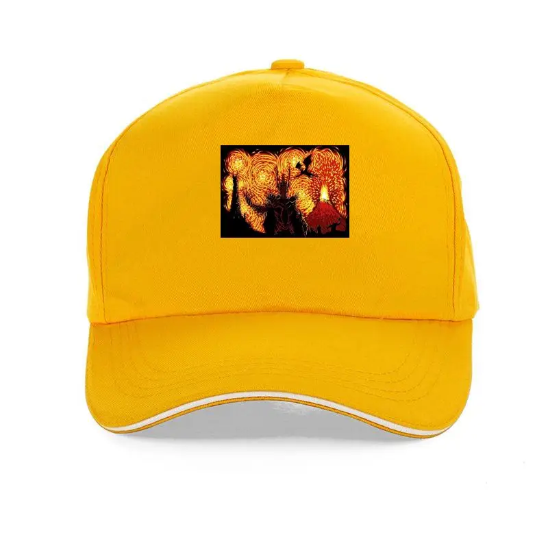 

Gorra estampada de algodón para hombre y mujer, gorra de béisbol de la Tierra Media estrellada, nueva