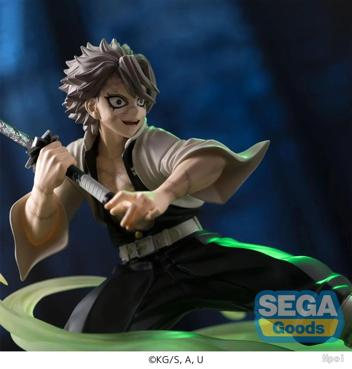 Фото В наличии: Коллекционная фигурка-модель SEGA XrossLink Demon Slayer Sanemi Shinazugawa Hashira Training Arc №3