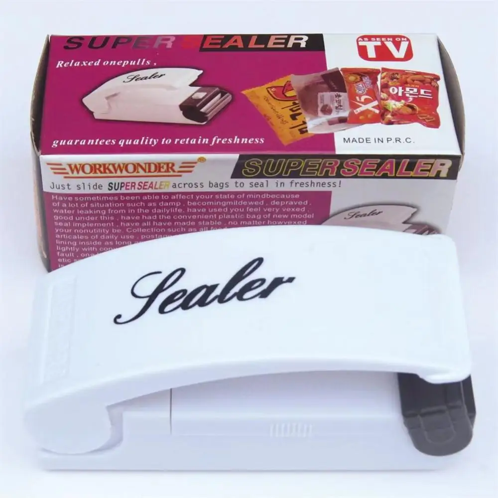 Пластиковый упаковщик термопакетов портативная упаковочная машина для пищевых