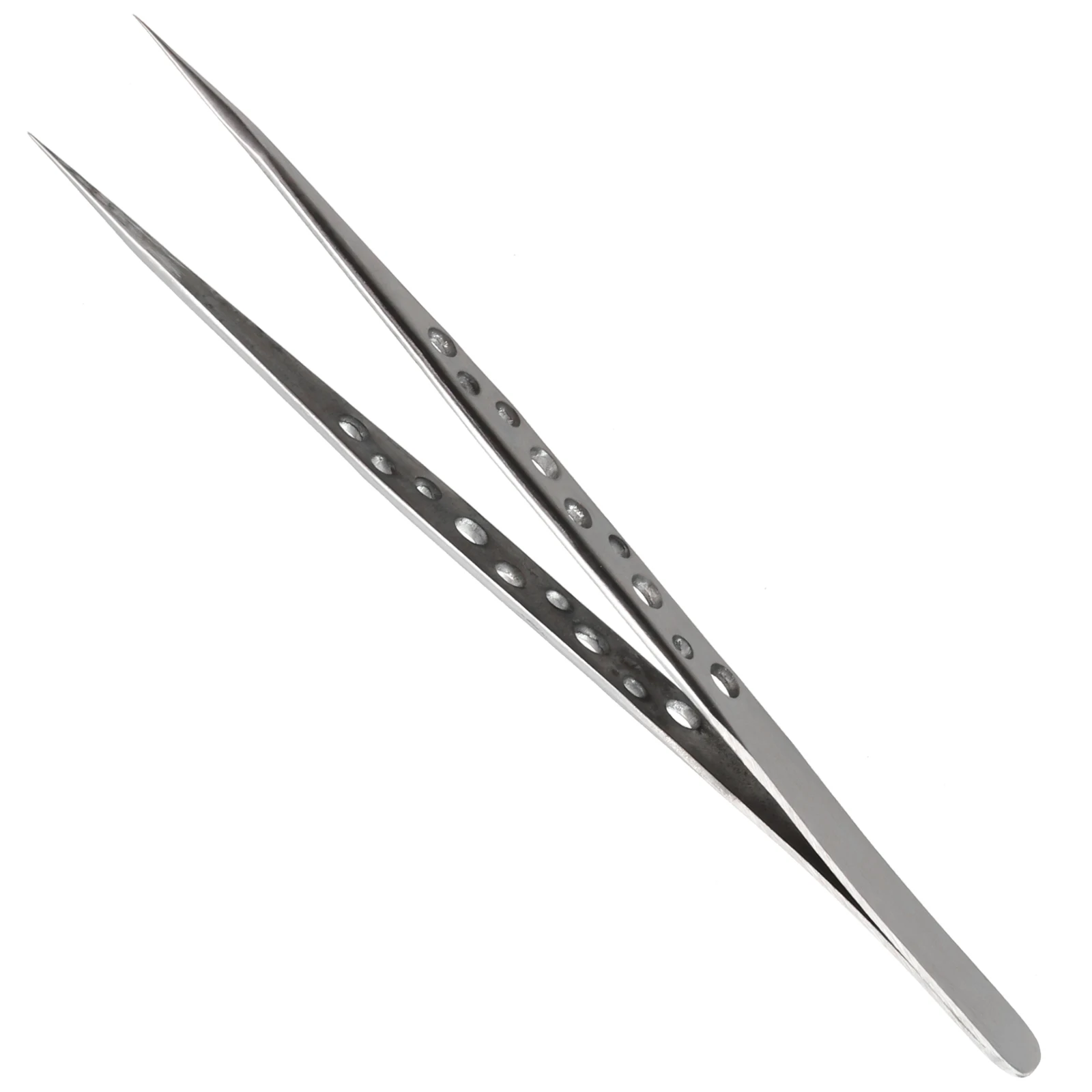 

1pc Industrial Tweezers124-140mm Stainless Steel Straight Tip Curved Tip For Repair Precision Small Parts Hand Tools Tweezers