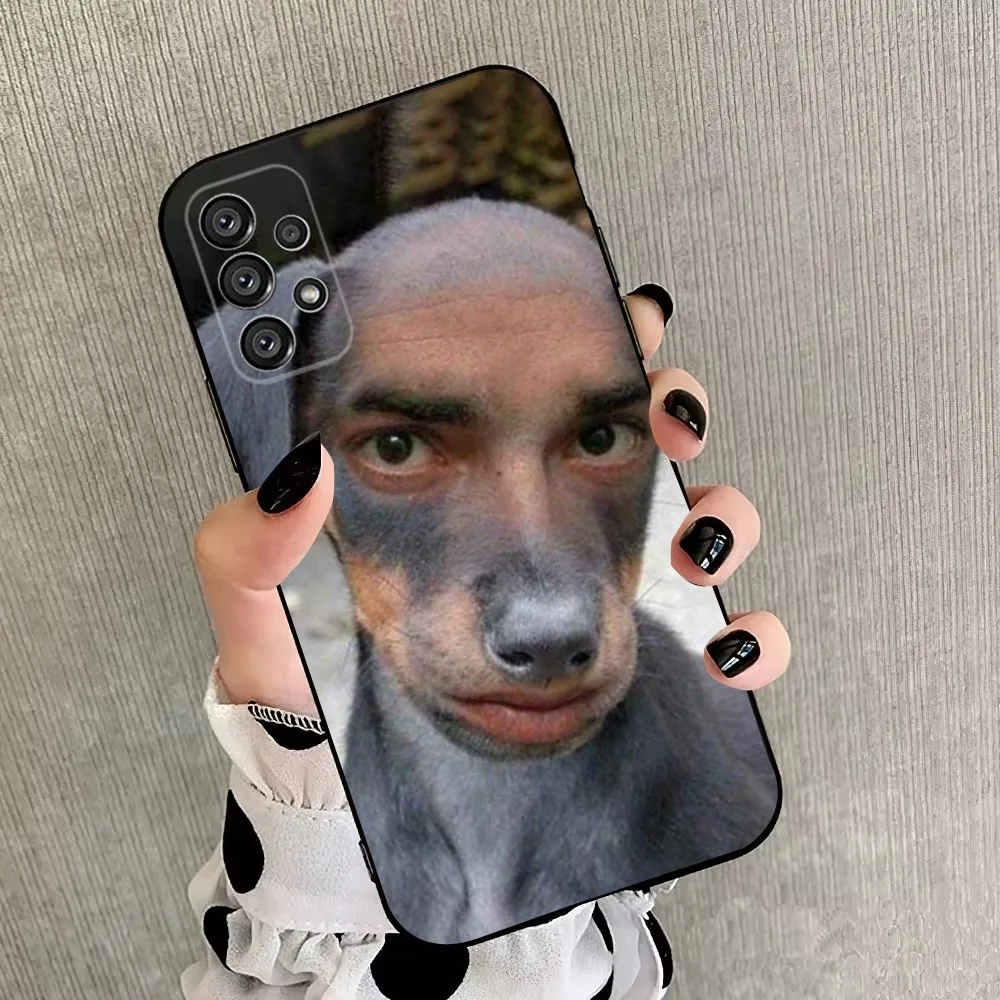 Чехол для телефона Ugly Man Funny Samsung Galaxy A20 A21s A22 A31 A32 A52 A53 A72 73 A80 A91 Мягкий черный чехол