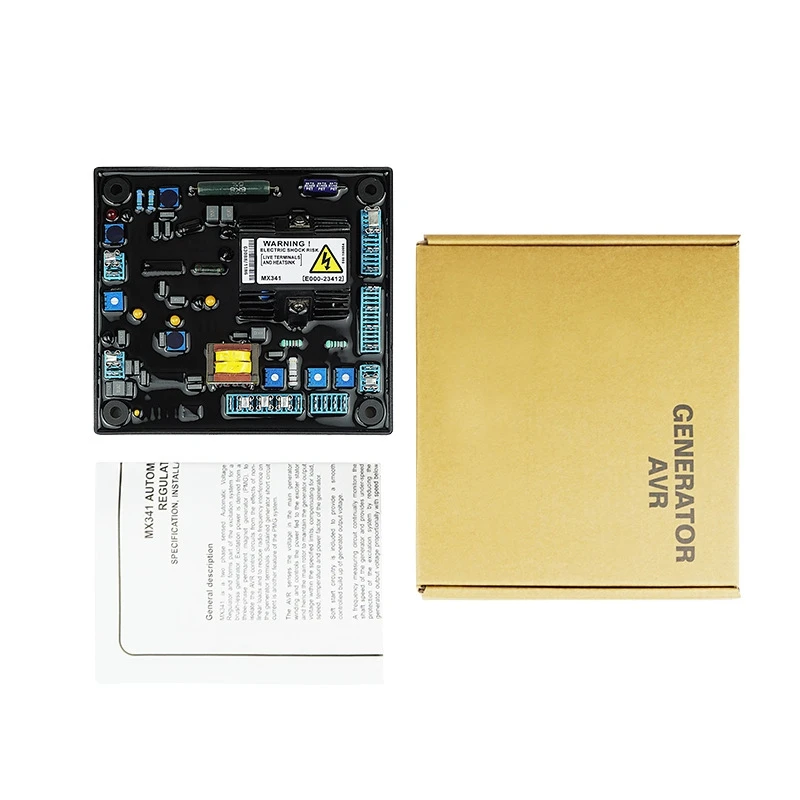 MX341 E000-23412 AVR аксессуары для генератора плата регулятора стабилизатор напряжения