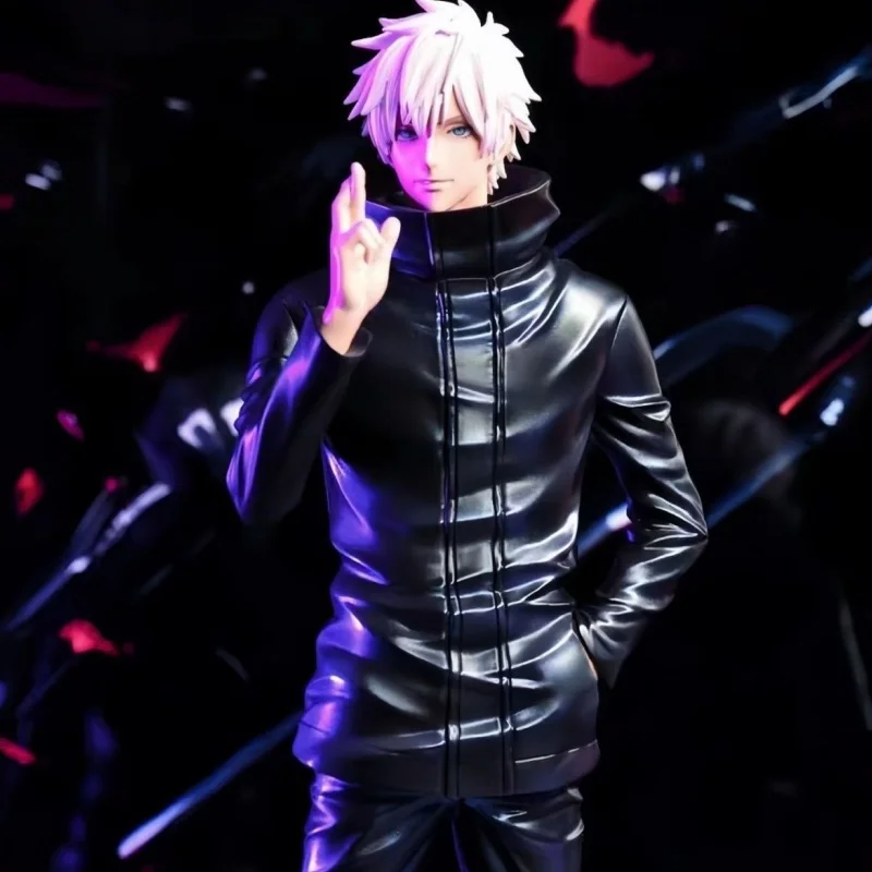 Фигурки аниме Jujutsu Kaisen Gk Satoru Gojo Фигурка 2 Heads Arms ПВХ Статуя Модель Куклы Игрушки