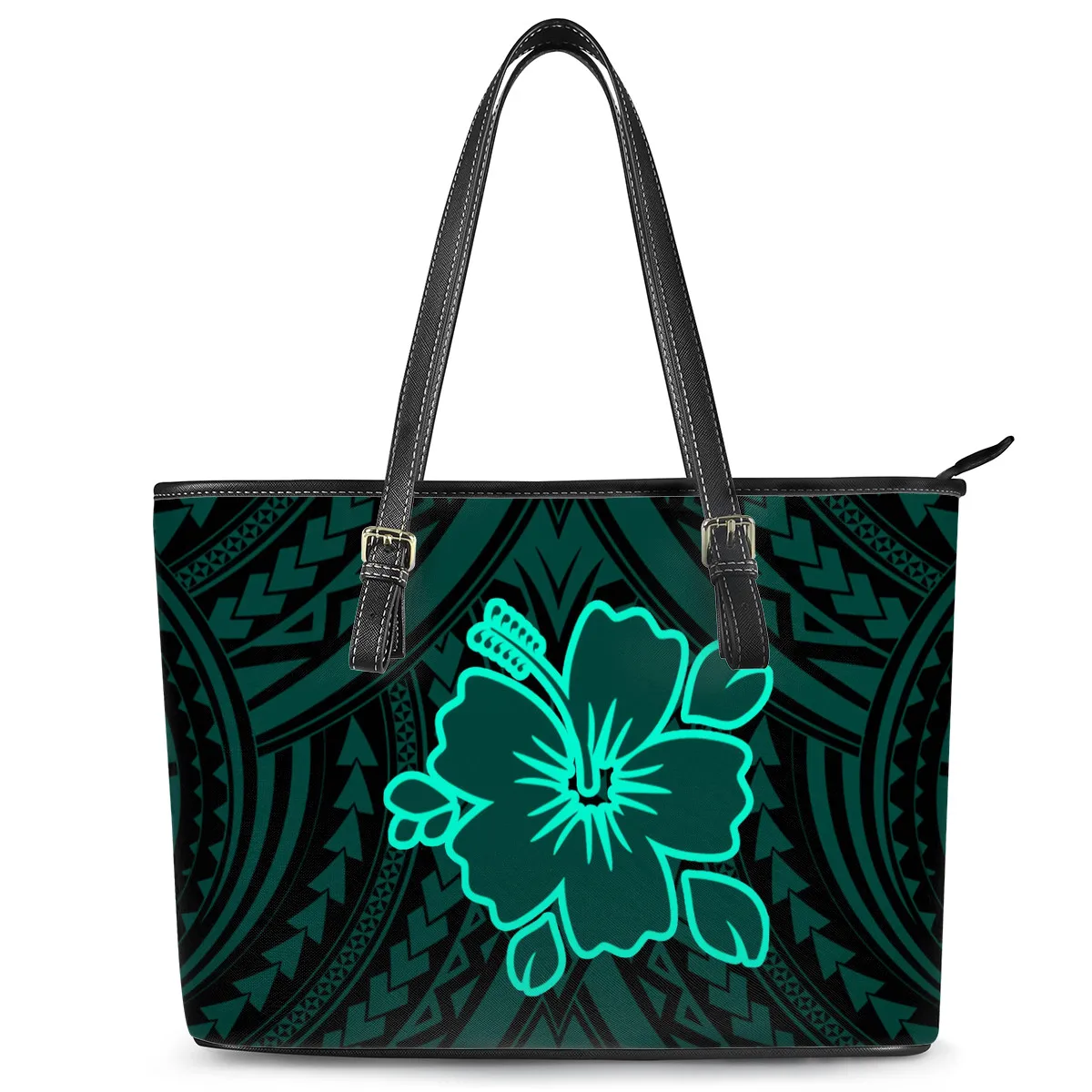 

Tribal Flower Print Fashion Handbag Female Shopping Clutch Bag Inside Zipper Pocket Storage Composite Bag