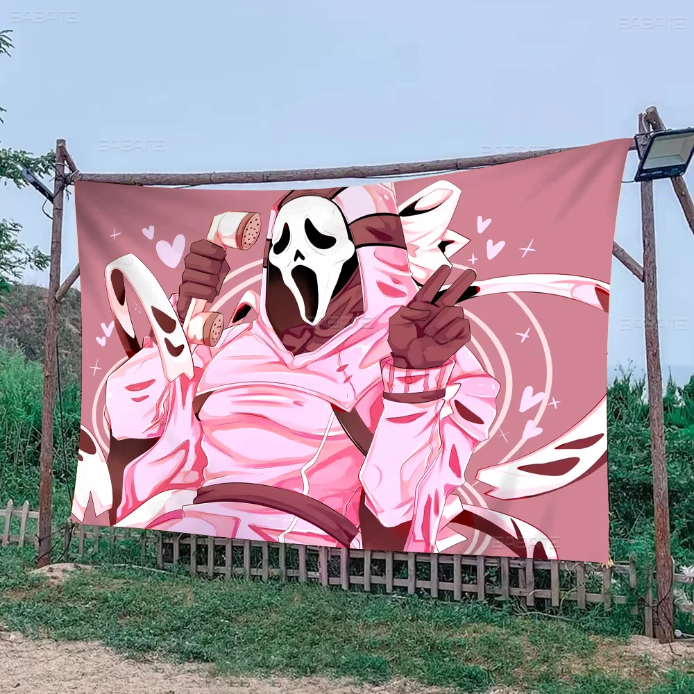 G-Ghostface H-ужас S-Крик искусство аниме Таблица флагов для гостиной дома и общежития