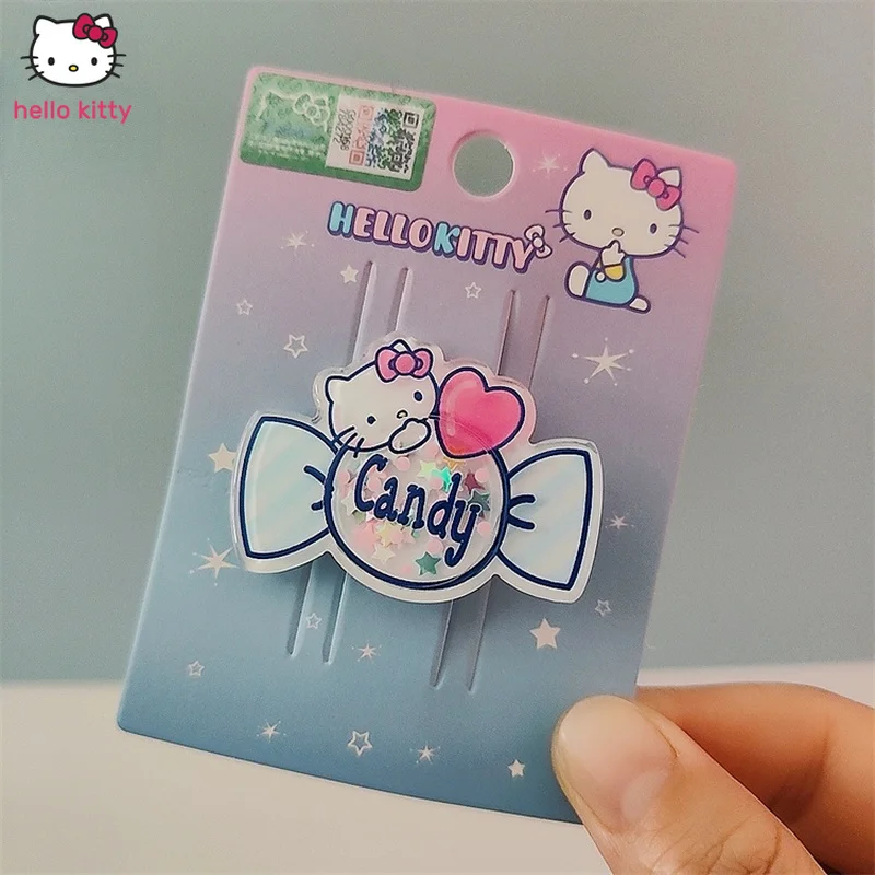 

Милые детские аксессуары для волос Hello Kitty милая маленькая заколка для волос с героями мультфильмов