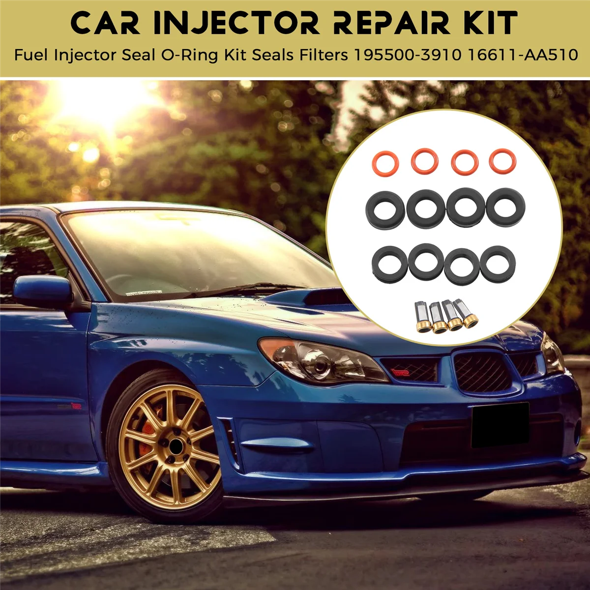 Ремкомплект форсунки комплект уплотнительных колец топливной уплотнительные