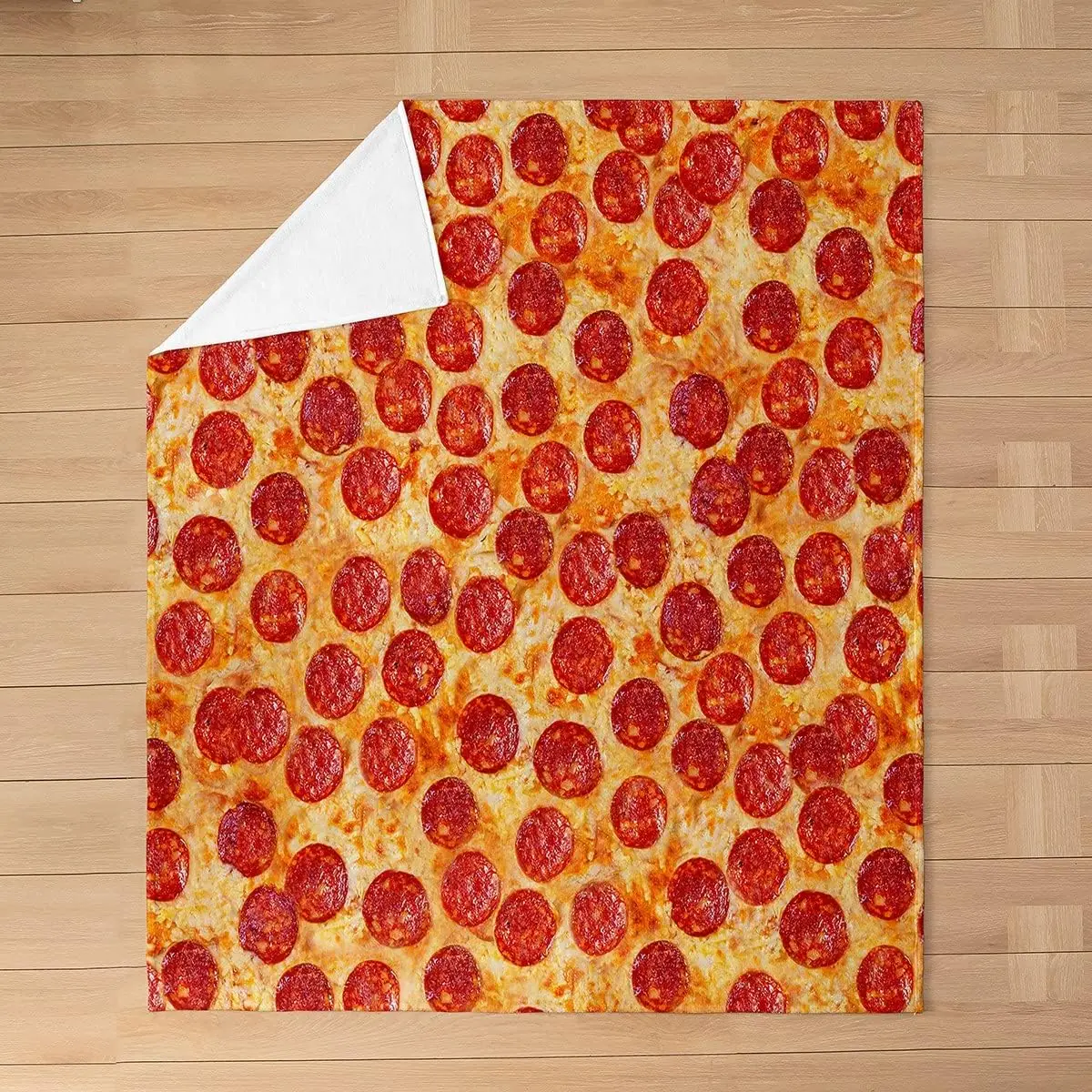 Украшение для пиццы всесезонное детское одеяло кровати Флисовое перечного цвета