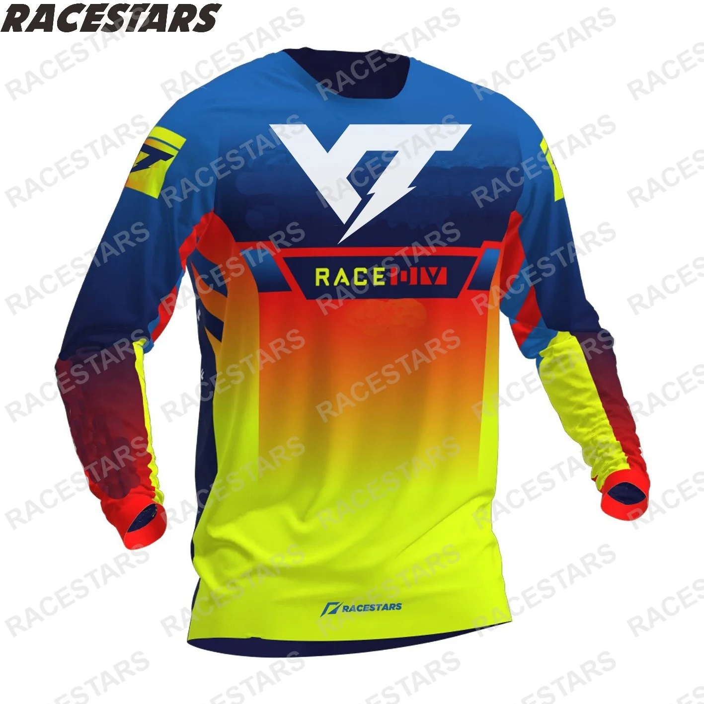 

YT Men's Downhill JerseyLong sleeve MTB Mountain Bike Shirts Offroad DH Motorcycle Gear Motocross Sportwear Maillot Ciclismo MX