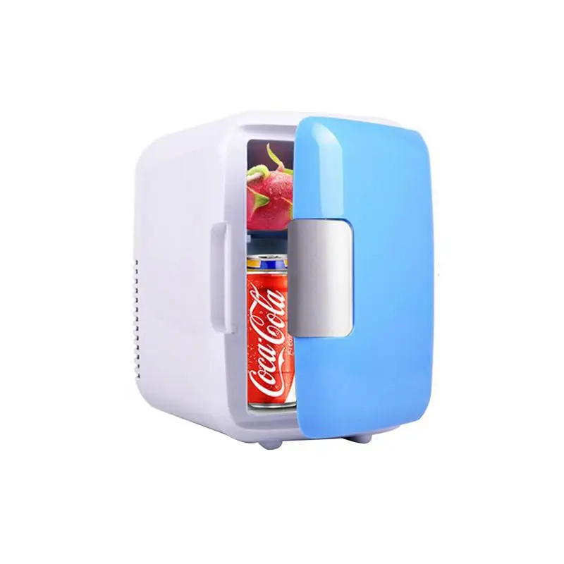 

4L Car Refrigerator Dual Purpose Fridge Freezer Cooler Travel Warmer Portable Heating Cooling Box For Outdoor Home Picnic Icebox